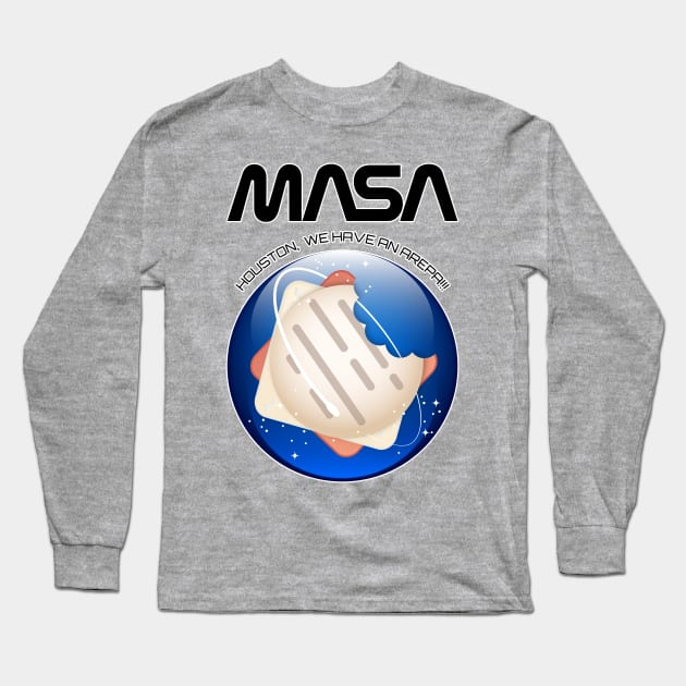 Masa Arepa Logo Long Sleeve T-Shirt by MIMOgoShopping